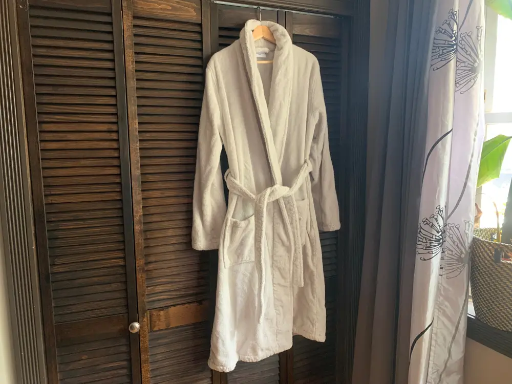 mens silk bathrobe